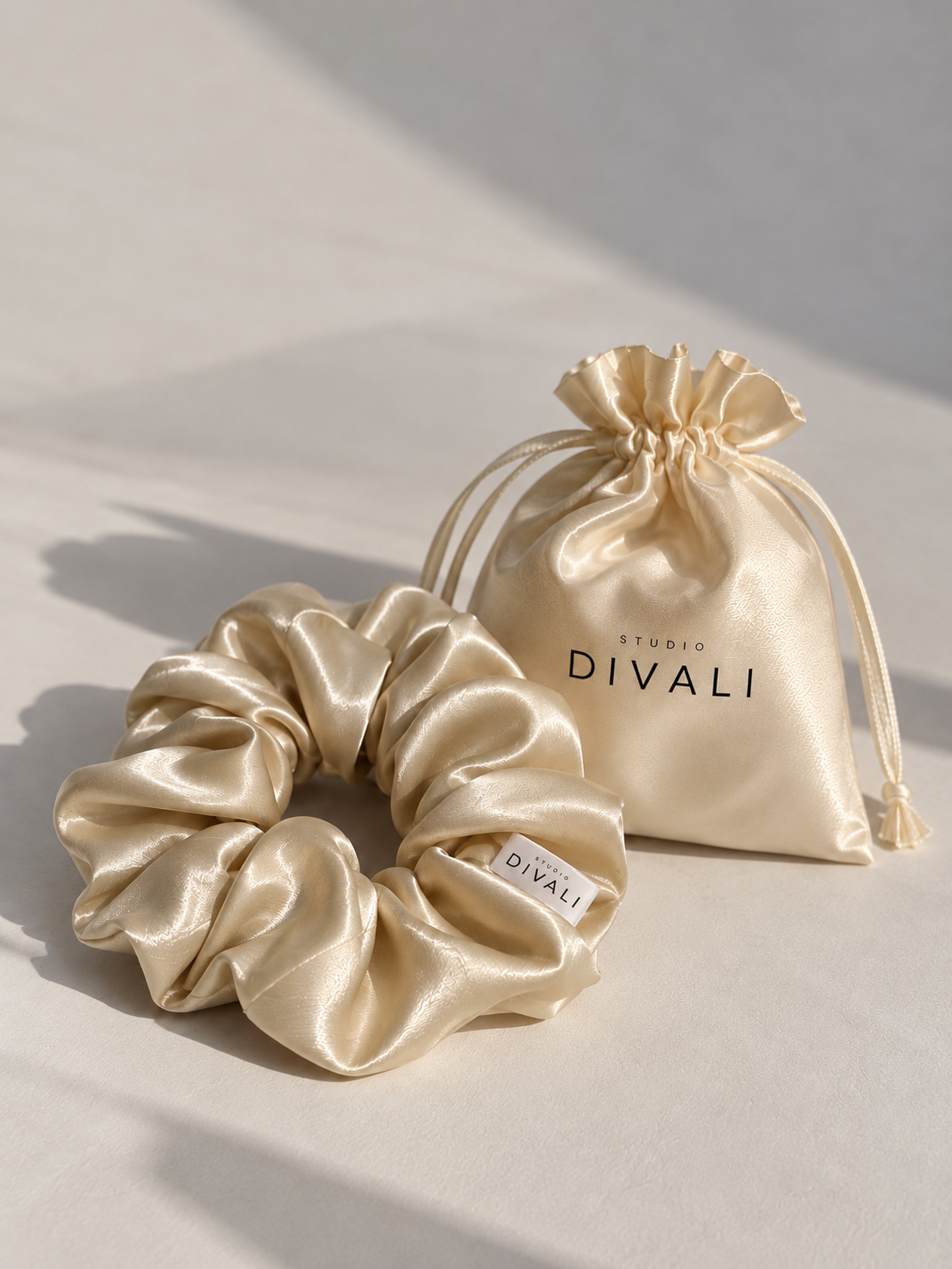 Mulberry Silk Scrunchie